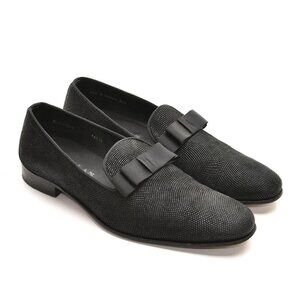 Men Mezlan Glass Suede Formal Tuxedo Loafers 10.5 M